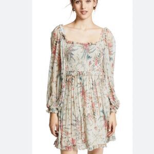 Nwot Zimmermann bayou silk dress